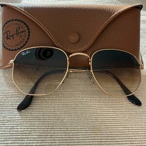 Ray-Ban Gold Sunglasses